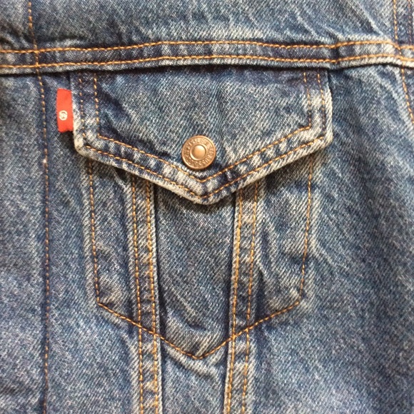 Levi’s Ex-Boyfriend Sherpa Trucker Jacket, Denim - Picture 5 of 7
